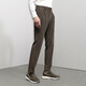 Announcement Bird casual sports trousers men's straight easy-care corduroy long trousers ESK233721U gray coffee 32