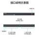 Maitto Weishi HDMI Divider 1 en 2 out 4 out 8 out 16 out 4k 60 Hz HD Pantalla dividida Conexión de TV 3D SEÑAL 1 PUNTO MÁS 1 en 16 Out 4K Grado industrial MT-SP1416