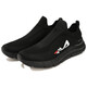 Fila Sock Aerobics Fitness Slip-On Non-slip Wear-Resistant Low-top Training Shoe Men's Black Black 41