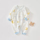 JOYNCLEON Newborn Baby Clothes Spring and Summer 0-3 Months Newborn Male and Female Onesies Cotton Butterfly Harness Romper Suit Four Seasons Tianma Starry Sky 66cm 3-6 Months/Weight 6.8-8.9kg