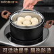 Shandahuang (SHDO) German 316 stainless steel rice cooker steamer portable steaming grid water-proof steaming rack grate steaming rice artifact steaming plate basket Cologne 316L steamer 24cm