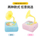 早教留声机婴幼儿哄睡玩具0-7岁儿歌童话故事播放器 【蓝色】早教留声机（96张卡片）