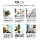 Jinguluo glass film self-adhesive PVC glass sticker 90cm wide 1 meter long (how many meters to shoot) white sand