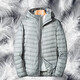 Woodpecker Lightweight Down Jacket Men's Short Winter Jacket Men's New Ultra-Light Casual Young and Middle-aged White Duck 16050 Black (Stand Collar) 2XL (160Jin Jin is equal to 0.5kg -180Jin Jin is equal to 0.5kg)
