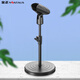 NINTAUS HY-DS13 wireless microphone desktop live broadcast stand vertical desktop microphone stand shock-proof stand desktop microphone stand handheld microphone base U-shaped clip