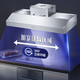 Meiling Fashion Home [Free Home Installation] Meiling Fashion Home Commercial Range Hood Stainless Steel Oil Fume Purifier All-in-One High Power High Suction Smoking Machine Canteen Restaurant Kitchen 120*80*50cm [880W Single Fan] Free Home Installation