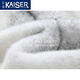 凯撒（KAISER）貂皮大衣男整貂派克服水貂内胆中长款爸爸尼克服翻领行政款皮草冬 黑貂领十字貂内胆 XL (175) (适合120-140斤)