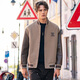 Mr. Bu Bu’s thin base sweatshirt for men’s retro printed round neck pullover new long-sleeved top KT15686 Clearance Graphite Black L (175)
