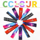 Sports hairband women, hairband men, hairband sports sweat-absorbing, hairband tide wide basket, men and women, widen running and running blue flame