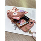 顺璨玲娜贝儿零钱包适用opporeno11手机壳reno9/8pro新款reno12女reno10防摔7 焦糖棕 OPPO Reno12 Pro