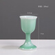 Fengge Ceramic Wine Glass Set Ceramic Wineware Household White Wine Glass Spirits Yellow Wine Cup One-cup Drinking Cup Chinese-style Goblet Celadon White Wine Cup Single Lotus Cup