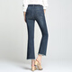 Cada vez que la ropa para mujeres de la primavera de primavera de microflares de primavera de los jeans para mujeres, los pantalones elásticos de las mujeres, las mujeres 9203 Blue oscuro 31