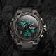 Lu Shizhe Watch Men's Trendy Fashion Junior High School Élèves de Sports Outdoor Electronic Watch imperméable Adolescent lumineux Military Watch 739 Black Bleu