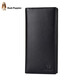 Тихие щенки мужской кошелек Cow -Hide Casual Wallet Long Walle