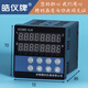 Jingchuang multi-channel temperature controller four-way five-way eight-way 4-20mA intelligent PID control temperature instrument RS485 four-way meter size 72*72