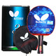 Butterfly three-star table tennis racket horizontal racket double-sided reverse adhesive 5-layer plywood racket single TBC302 with racket case