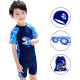 Youyou children's swimsuit boy split baby middle school student swimming trunks swimsuit set 38284A3XL