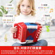 NEW CLASSIC TOYS儿童手风琴初学乐器玩具 早教音乐启蒙玩具可弹奏男女孩生日礼物 红色 7键2贝斯【3岁以上】 3-6-9岁生日周岁儿童节日礼物