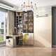 Sineman whole house custom study furniture set combination with folding corner folding side bed desk cabinet customized in one-piece folding cabinet B (838mm*760mm*1542mm)