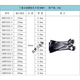 
PIERCAN White 8Y1532A Chlorosulfonated Polyethylene CSM Haipron Glove Box Research Gloves 8BH1532A/Black PIERCAN