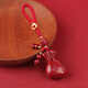 Golden Stone Spirit Cinnabar Amulet Fortune Sag Money Money Chain Car Car Pendentif Portable Sac Accessoires Gift de la Saint-Valentin