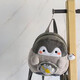 
Yuze Penguin Backpack Women Ins Cute Cartoon JK Girl Doll Bag Doll Plush Casual Mini Small School Bag Off-White Small Title