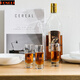 Dongli household glass liquor cup spirits cup 74ml one-shot cup set one or two white wine cups small wine cup SHOT cup bar straight cup 6 pieces/74ml straight cup
