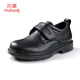 Shepherd boy's black leather shoes spring and autumn boy's shoes campus performance leather shoes casual and versatile little gentleman's etiquette shoes Gentleman's black 33