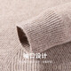 Hengyuanxiang wool sweater men's 100% pure wool men's thickened sweater autumn and winter bottoming sweater round neck pullover sweater