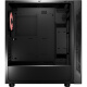 MSI Play Ryzen Edition mid-tower gaming computer case (supports ATX motherboard/240 water cooling/side penetration/MORTAR mortar) (MAGVampiric011C)