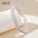 Misu's new PT950 platinum laser bead elastic bracelet for women, sparkling round bead platinum bouncy bead bracelet gift, 1 circle, weight 3.2-3.4g, thickness 2.0mm