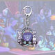 JBA (JBA) Contrat intrépide Figure Keychain Kelechain Pendant périphérique Renai Jean-Feng Neon Creative School Sac Hanging A673 5cm (Tear avec un film des deux côtés est plus clair)