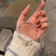 新款潮流百搭小众高级感手镯女手链礼物送女友送闺蜜 M841【平安锁铃铛手镯】