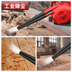 Delishi computer hair dryer blower small industrial high-power dust blowing gun soot blower blowing and suction dual-use dust cleaning dust collector