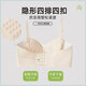 
TPJX Central Mechanism Monroe Gathering Strapless Beautiful Back Bra Anti-Slip Non-Seamless Comfortable and Breathable Underwear 9273 Champagne White S (Suggested 100 Jin [Jin equals 0.5 kg])