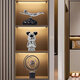Soft Decoration Ornamente High-End- und luxuriöser Modellzimmer Wohnzimmer TV-Schrank Open Grid Sales Office Bücherregal Dekoration Kombination 1