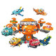 Lumières LEGO Colonne sous-marine compatible Blocs constitutifs de l'Assemblée pour enfants Toys de 6 ans garçon et fille petit 1er juin Gift de la journée pour enfants Octopus Fort Ship [Total 698 pièces, adaptée à 6 ans