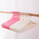 Yangyangyu plastic retractable adjustable clothes hanger rotating adult men and women dry and wet household large thickened white 10 L hangers length 40.5*height 21.3cm