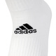 Adidas (adidas) chaussettes masculines et chaussettes féminines automne nouveau produit chaussettes décontractées chaussettes de sport entraînant un entraînement de fitness respirant confortable pour les chaussettes du tube moyen FH6629 FH6628 / White S