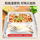 
Meichu (maxcook) tin foil air fryer paper tray aluminum foil tin foil foil foil box oven barbecue tray packaging box disposable lunch box square 21*14cm50 MCFT6227
