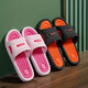
Xu Yiren slippers for women, summer anti-slip indoor home fashion bathroom couple home massage outdoor sandals for women, dark blue (9859) 42 (42-43)