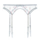 
Girls' beautiful house garters European and American sexy lace transparent garters 44000W red M