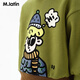 M.Latin/Malatin children's sweatshirt 24 winter new unisex children's hooded sweatshirt fern green 110cm