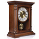 Seiko Japan Seiko clock new product retro European simple solid wood music hour and hour chime pendulum clock