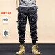 Jeep spirit work pantalon mince pantalon décontracté pour hommes 2024 TIES SPRING ET AUTOMNE SPORT Long Pantalon pour hommes Vêtements masculins haut de gamme 679 Black 36 recommandé 170-180jin [Jin est égal à 0,5 kg]