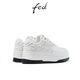 Fed Mall mismos zapatos blancos de suela gruesa Autumn Nuevos zapatos deportivos de cuero R0904-YAB679 Off-White 38
