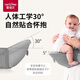 Aibeiyou tabouret de taille Baby Baby Front Hug Baby Hug Artefact Four Seasons Four Seasons Universel Baby Baby Assis Tabouret Lorsque vous sortez de Haze Grey - respirant et non étouffé