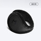 Di Shulan's new thickened plush warm earmuffs for winter men's ear protection and ear warmers solid color student anti-cold back-worn earmuffs plus velvet style - Yao Ye Black