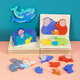 Sangetian (Sangty) Woody Animal Dreidimensionales Puzzle-Intelligenz 1 Kind 2 und ein halbes Jahre altes frühkindliches Bildung Großer kognitiver männlicher und Mädchen Spielzeug SW Squirrel