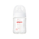 贝亲（Pigeon）婴儿宝宝玻璃奶瓶 防胀气奶瓶 第3代 宽口径自带奶嘴SS号160ml